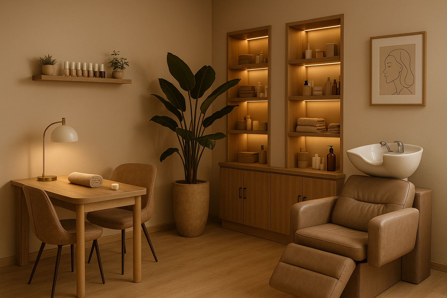 Beauty Salon Interior